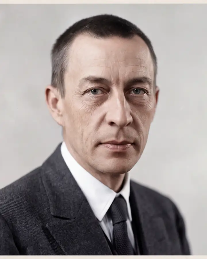 Porträt Sergej Rachmaninoff